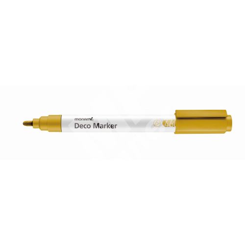 Popisovač Monami Deco Marker 460, hrot 2 mm, gold 1