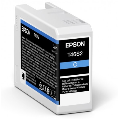 Inkoustová cartridge Epson C13T46S200, SC-P700, cyan, originál