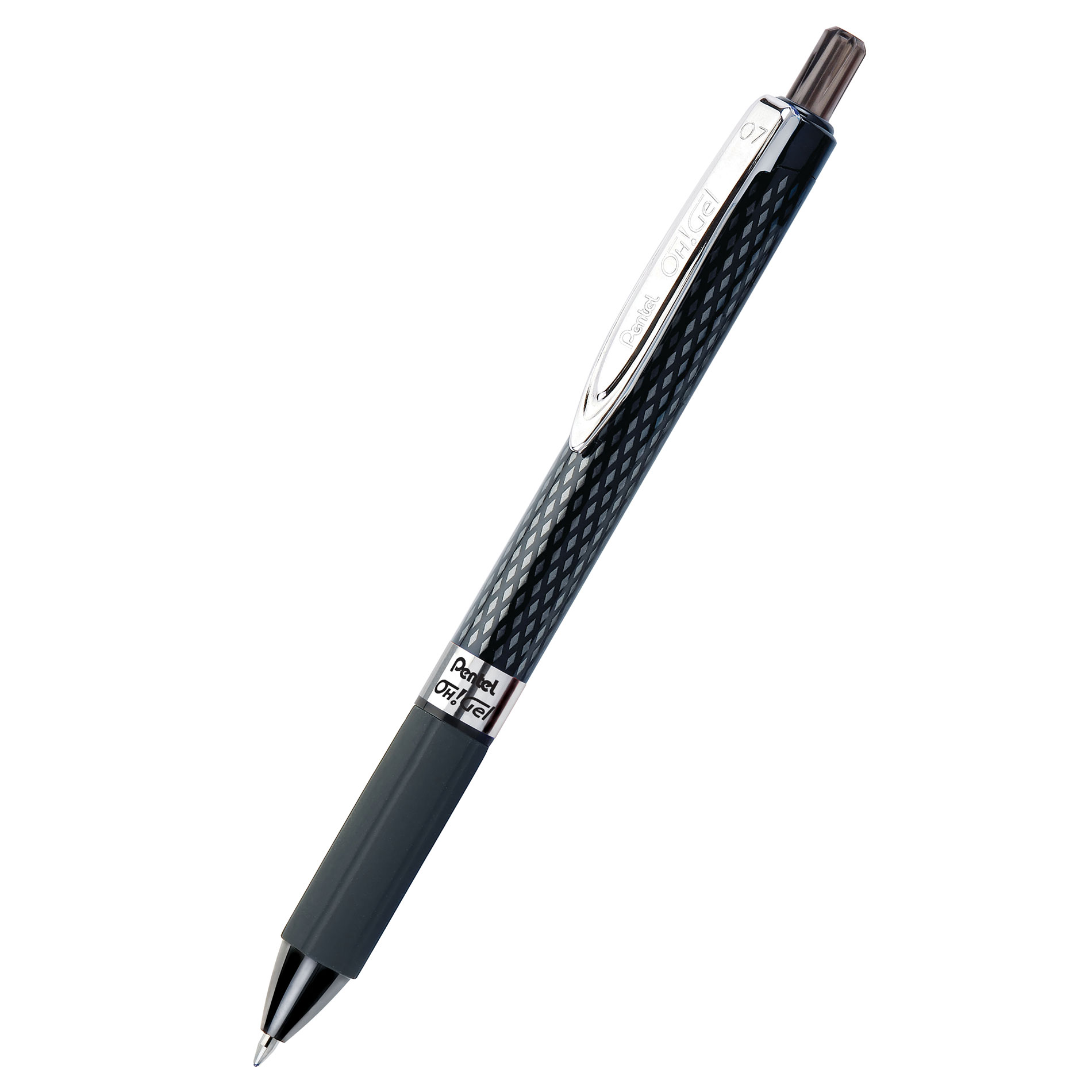 Gelové pero Pentel OH! Gel K497, 0,7mm, černé