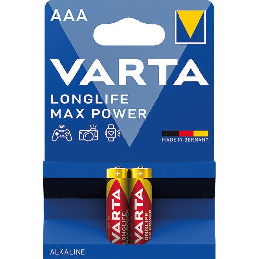 Baterie Varta Max Power LR03/2, AAA, 1,5V