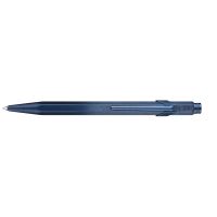 Kuličkové pero Caran d'Ache "849 Cosmic blue", černá náplň M, modré navy tělo Kuličkové pero Caran d'Ache "849 Cosmic blue", černá náplň M, modré navy tělo