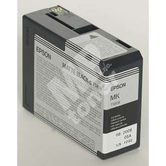 Cartridge Epson C13T580800, matt black, originál 1