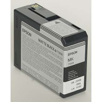 Inkoustová cartridge Epson C13T580800, Stylus Pro 3800, matt black, originál