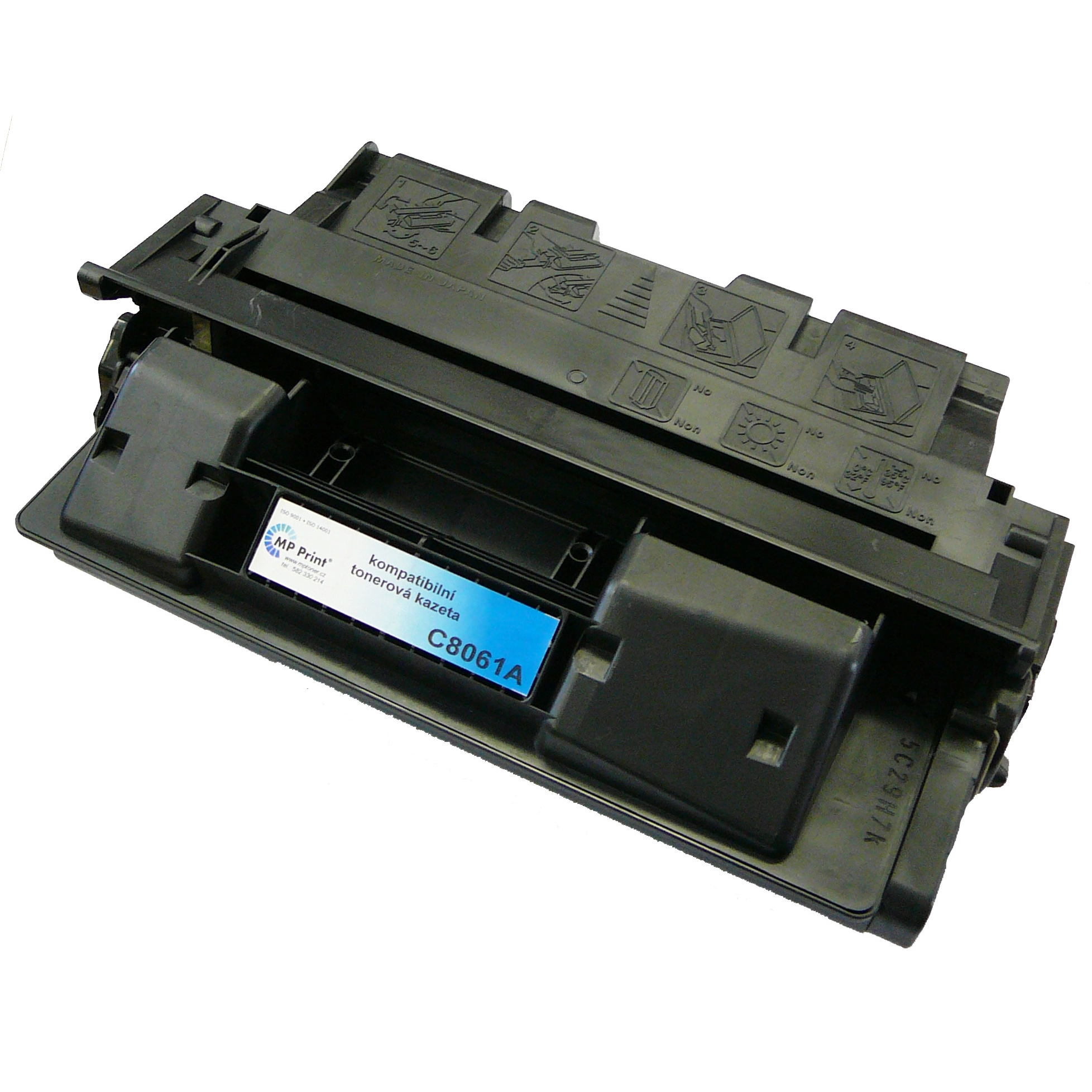 Kompatibilní toner HP C8061A, LaserJet 4100, black, MP print