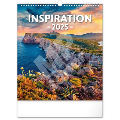 Nástěnný kalendář Notique Inspirace 2025, 30 x 34 cm 1