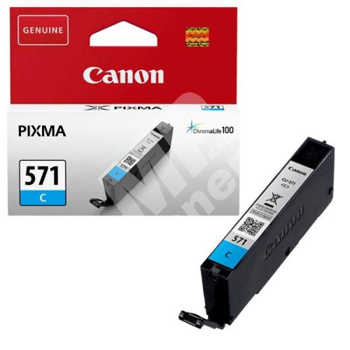 Cartridge Canon CLI-571C, cyan, 0386C001, originál 1