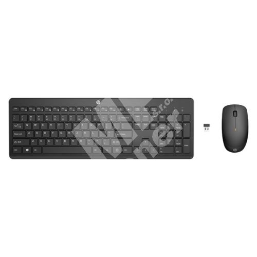 Sada klávesnice s bezdrátovou myší HP, AAA, multimediální, CZ/SK 1