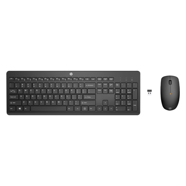 Sada klávesnice s bezdrátovou myší HP, AAA, multimediální, CZ/SK