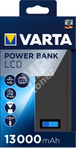 Powerbank Varta Power Bank LCD 13000mAh 1
