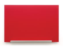 Skleněná tabule Nobo Diamond glass 126x71,1 cm, red Skleněná tabule Nobo Diamond glass 126x71,1 cm, red