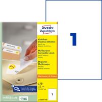 Samolepící etikety 210 x 297 mm, 100 listů A4 L4735REV-100 Samolepící etikety 210 x 297 mm, 100 listů A4 L4735REV-100
