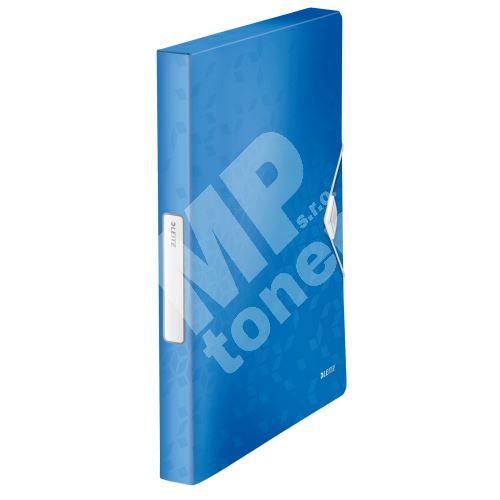 Desky s gumičkou Wow Jumbo, modrá, 30 mm, PP, A4, LEITZ 1