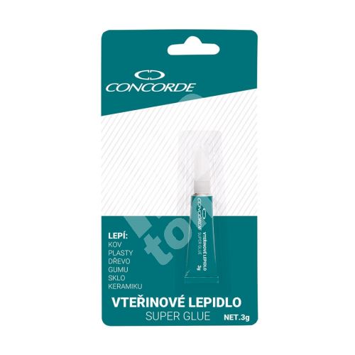 Vteřinové lepidlo Concorde, 3g 1