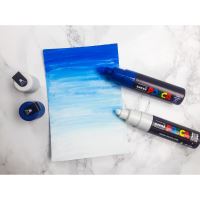 Uni Posca PC-7M akrylový popisovač, 4,5-5,5 mm, modrý 9 (8)