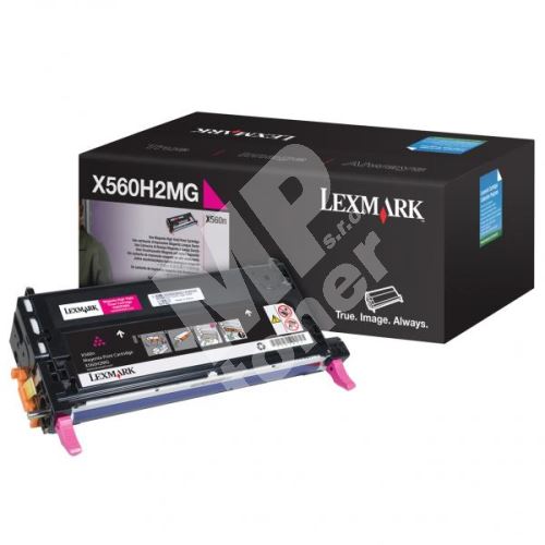 Toner Lexmark 0X560H2MG X560N červená originál 1