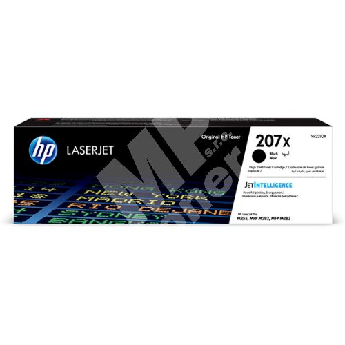 Toner HP W2210X, black, 207X, originál 1