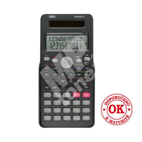 Kalkulačka vědecká Deli ED300SR-2 1