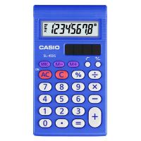 Kalkulačka Casio SL 450 S, modrá, kapesní, osmimístná