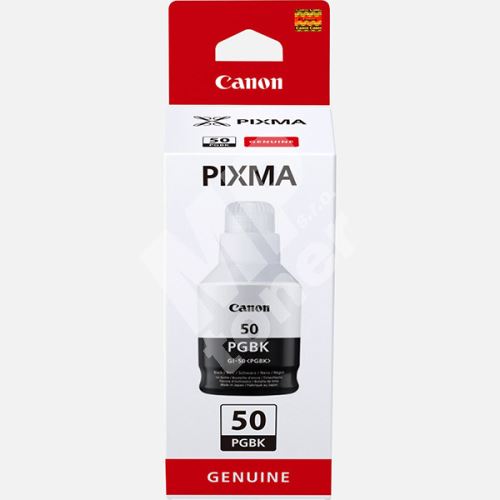 Cartridge Canon GI-50PGBK, black, 3386C001, originál 1