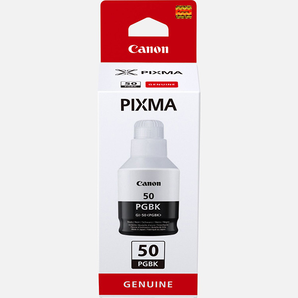 Inkoustová cartridge Canon GI-50PGBK, Pixma G5050, 3386C001, black, originál