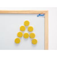 Set magnetů AVELI, žlutá barva Set magnetů AVELI, žlutá barva