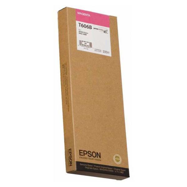 Inkoustová cartridge Epson C13T606B00, Stylus Pro 4800, červená, originál