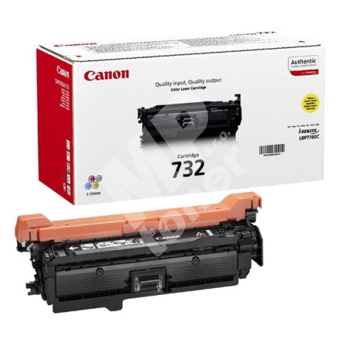 Toner Canon CRG732Y, yellow, originál 1