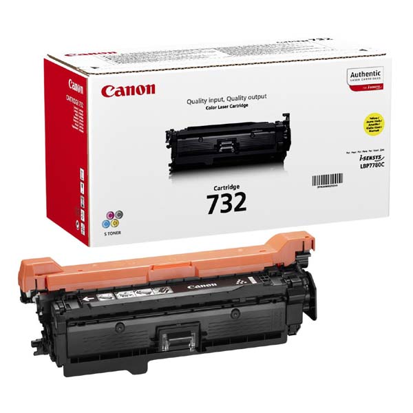 Toner Canon CRG-732Y, i-SENSYS LBP7780Cx, yellow, CRG732Y, originál