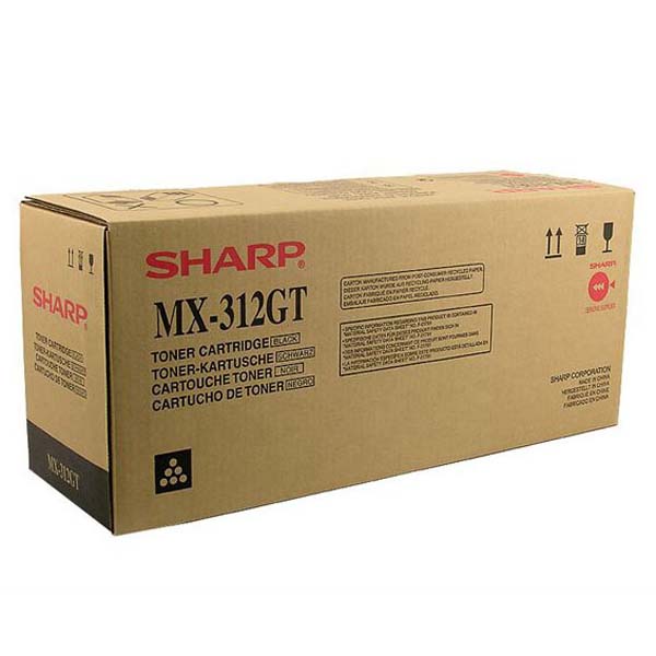 Toner Sharp MX-312GT, MX-M260, M260N, M310, M310N, black, originál