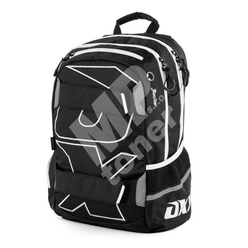 Studentský batoh Oxy Sport Black Line, white 2 1
