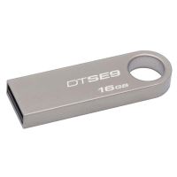 16GB Kingston DataTraveler SE9, USB flash disk 2.0, stříbrná