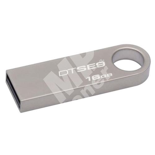 Kingston 16GB DataTraveler SE9, USB flash disk 2.0, stříbrná 1