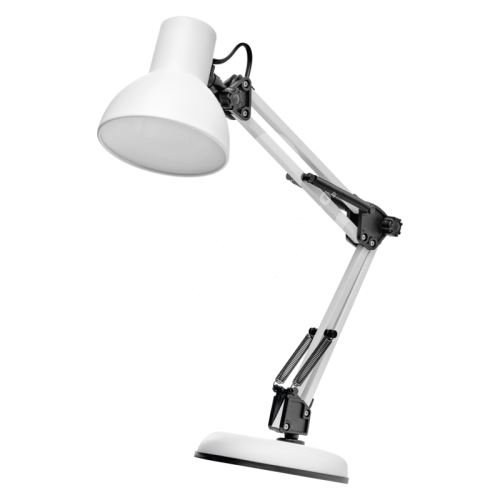 Stolní lampa Emos Lucas, bílá 1