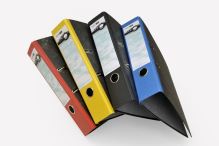 Pořadač A4 75mm páka modrý Smartline 9 (9)