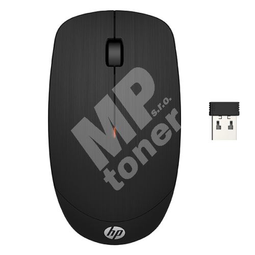 Myš HP X200, 1600DPI, 2.4 [GHz], optická, 3tl., bezdrátová, černá 1