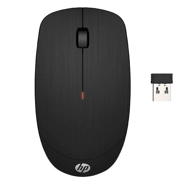 Myš HP X200, 1600DPI, 2.4 [GHz], optická, 3tl., bezdrátová, černá