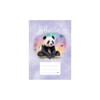 Školní sešit Lux A5 523, linka, 20 listů, panda Školní sešit Lux A5 523, linka, 20 listů, panda
