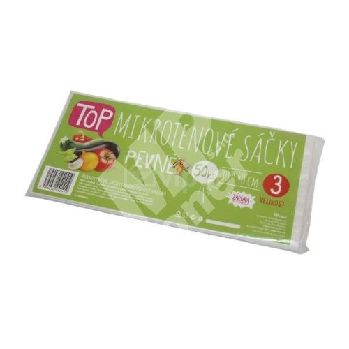 Vipor mikrotenové sáčky TOP pevné 30x40cm, HDPE, 50ks 1