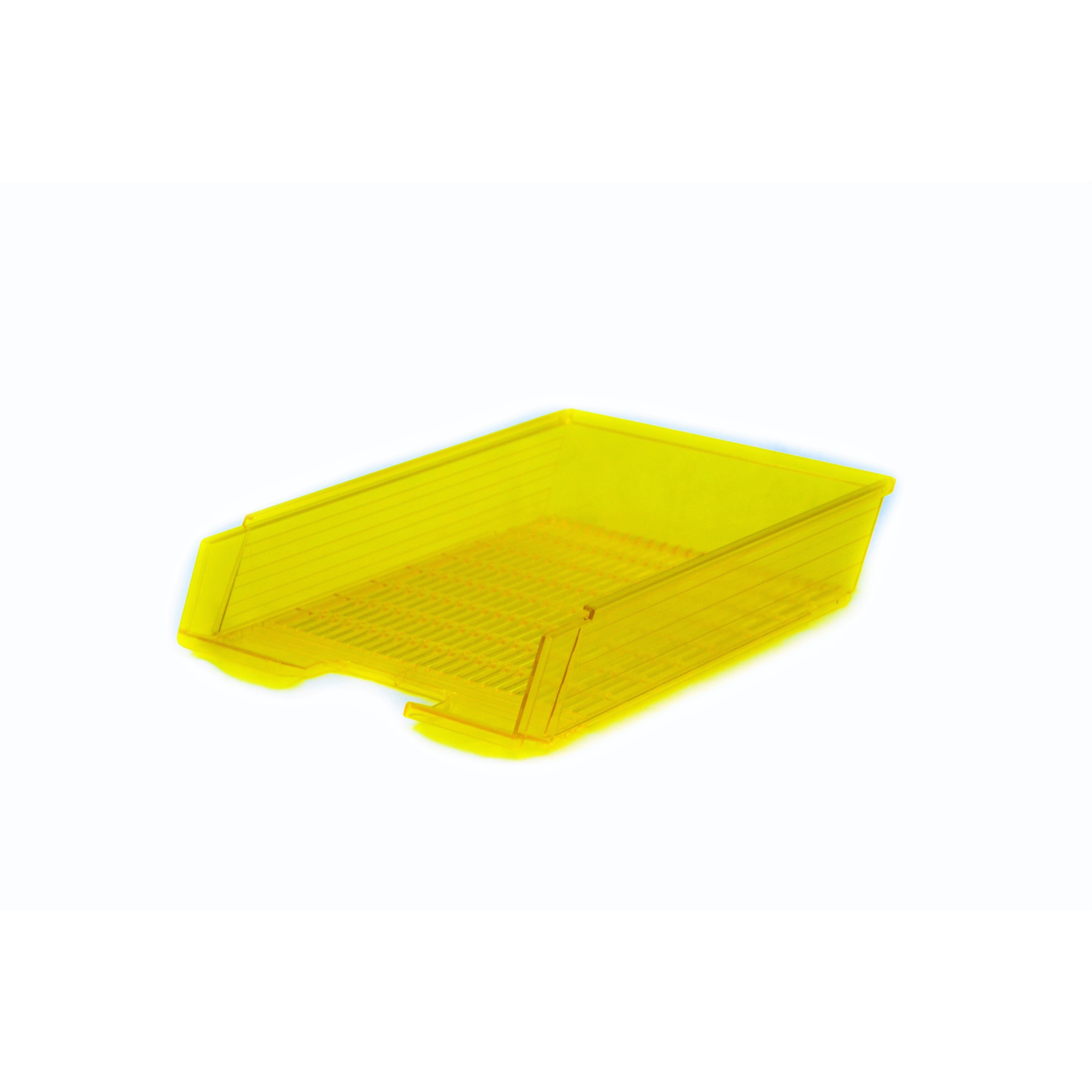 Box na papír Chemoplast průhledný, žlutý
