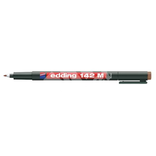 Permanentní popisovač Edding 142 M, hnědý 1