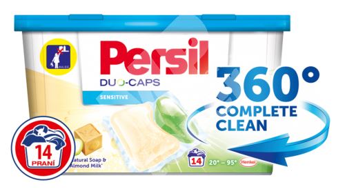 Persil Duo-Caps Sensitive 360° Complete Clean gelové kapsle pro citlovou pokožku 14 1