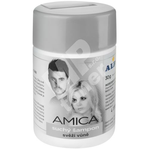 Alpa Amica Svěží vůně suchý šampon na vlasy, 30 g 1
