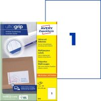 Univerzální etikety AVERY 210 x 297 mm 100 listů A4 - 3478