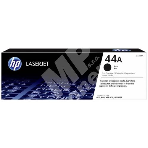 Toner HP CF244A, black, 44A, originál 1