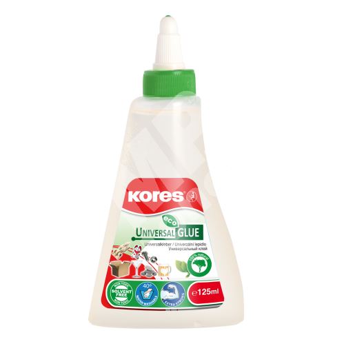 Lepidlo Kores ECO 125 ml, univerzální, rychlouzávěr 1