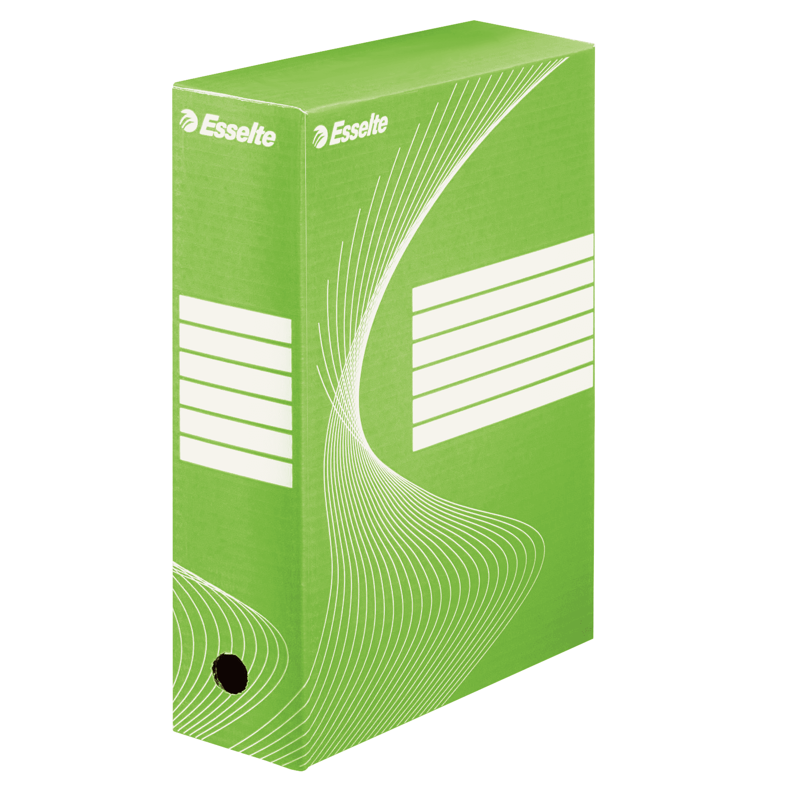 Archivační krabice Esselte 100mm, A4, karton, zelená