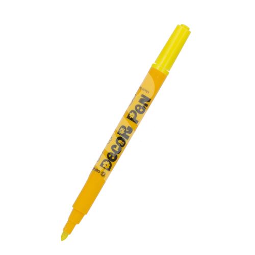 Centropen 2738 Decor Pen, žlutý 1