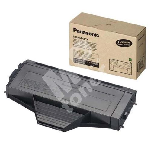 Toner Panasonic KX-FAT410E/X, black, originál 1