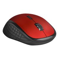 Myš Defender Hit MM-415, 1600DPI, optická, 6tl., bezdrátová, černo-červená 3 (2)