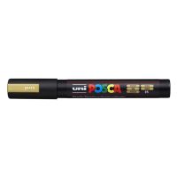Akrylový popisovač Uni Posca PC-5M, 2,5 mm, zlatý